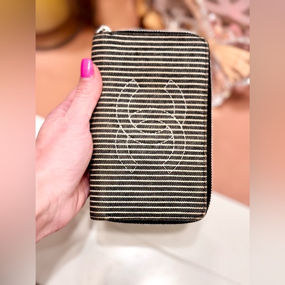 SOLD ❌ Chanel Denim Double Zippy Wallet - Picture 10 of 15